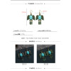 E-5321 2 Styles Vintage Bronze Snake Eagle Shape Earrings for Women Boho Punk Party Jewelry