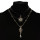 N-7232 Multi-Layer Star Beads Rhinestone crystal Leather Chain Necklace Choker For Women Party Gifts Jewelry