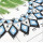 N-7237 African Multicolor Beaded Statement Necklace For Women Hand-Woven Beads Maasai Necklace Ethnic Style Jewelry