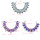 N-7237 African Multicolor Beaded Statement Necklace For Women Hand-Woven Beads Maasai Necklace Ethnic Style Jewelry