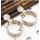 E-5342 4 Colors Fashion Geometric Big Circle Acrylic Drop Earrings for Women Ladies Wedding Party Jewelry
