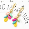 E-5340 Bohemia Earrings Sea Shell Beach Earrings Drop Dangle Earring for Woman Jewelry