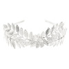 F-0651  Fashion Greece Gold Silver Plated Alloy Hairband Leaf Shape Girls Bride Headband Wedding Hair Jewelry