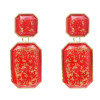 E-5351 New Trendy Geometric Acrylic Drop Earrings for Women Wedding Party Jewelry