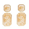E-5351 New Trendy Geometric Acrylic Drop Earrings for Women Wedding Party Jewelry