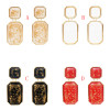 E-5351 New Trendy Geometric Acrylic Drop Earrings for Women Wedding Party Jewelry