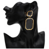 E-5351 New Trendy Geometric Acrylic Drop Earrings for Women Wedding Party Jewelry
