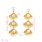 E-5353  2 Colors  Bohemia Pearl Earrings Sea Shell Beach Earrings Drop Dangle Earring for Woman