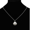 N-7249  2 Style Simple Silver Gold Alloy Shell Star Shaped Pendant Chain Necklace Statement Female Fashion Jewelry