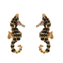 E-5359 Fashion Hippocampus Marine Style Summer Earrings Female Wedding Party Jewelry