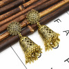 E-5360  Indian Retro Palace Style Chandelier Dangle Earrings Flower Leaf tassels Pendant Earrings