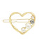 P-0438  4 Styles Girl Gold Metal Pearl Rhinestone Hair Clips Hairpins for Women Wedding Hair Accessories