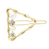 P-0438  4 Styles Girl Gold Metal Pearl Rhinestone Hair Clips Hairpins for Women Wedding Hair Accessories