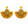E-5370 Ethnic Bohemian Rhinestone Resin Bead Thread Tassel Drop Earrings for Women Wedding Party Jewelry