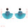 E-5370 Ethnic Bohemian Rhinestone Resin Bead Thread Tassel Drop Earrings for Women Wedding Party Jewelry