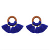 E-5376    10pcs/set Cotton Thread Mini Tassel DIY Boho Jewelry Making Supplies Earrings Finding Fringe Trim Pendants Small Tassels