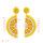 E-5378 Creative Fruit Lemon Earrings Summer Cool Beach Party Earrings Women's Gifts