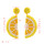 E-5378  Creative Fruit Lemon Earrings Summer Cool Beach Party Earrings Women's Gifts