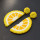 E-5378 Creative Fruit Lemon Earrings Summer Cool Beach Party Earrings Women's Gifts