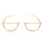 E-5381 2 Styles Gold Circle Round Geometric Stud Earrings for Women Girl Party Fashion Jewelry