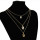 N-7257 Fashion Gold Metal Natural Sea Shell Pendant Necklaces Multilayer Link Chains Necklace For Women Summer Jewelry