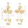 E-5394 New Elegant Gold Silver Metal Leaf Drop Dangle Earrings for Women Summer Party Jewelry