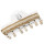N-7258 Handmade Bohemian Cotton Woven Choker Necklace with Natural Sea Shell Pendant Summer Jewelry