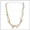 N-7259 Fashion Colorful Beads Acrylic Stone Conch Pendant  Statement  Necklaces for Women Boho Party Beach Jewelry