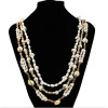 N-7261 Bohemian Natural Shell Conch Pendant Statement Necklaces for Women Boho Party Beach Jewelry