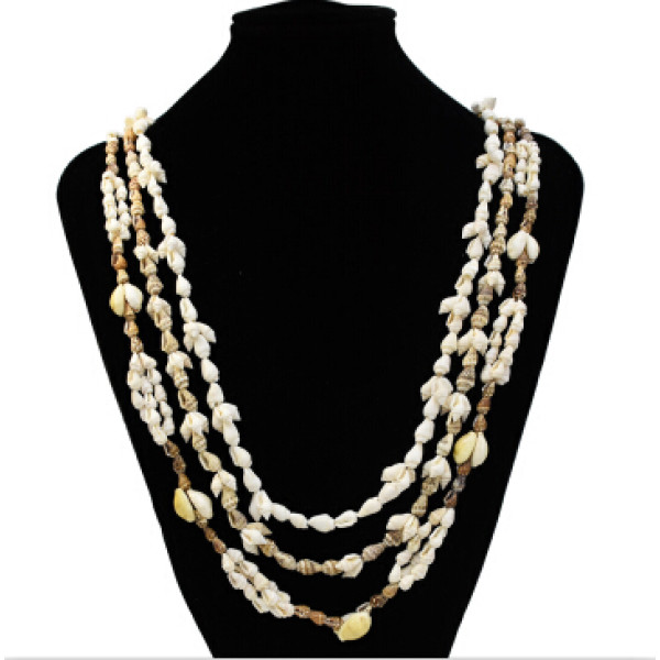N-7261 Bohemian Natural Shell Conch Pendant Statement Necklaces for Women Boho Party Beach Jewelry