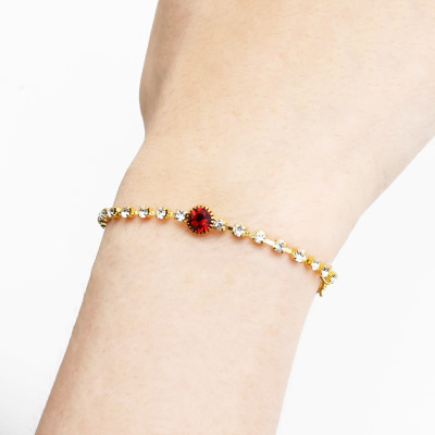 N-7263 New Fashion Full Blue Rinestone Crystal Statement Necklace Earring Bracelet  Jewelry Sets For Women Bridal Party Jewelry