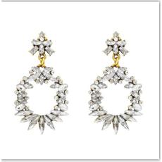 E-5397 Luxury Colorful Crystal Drop Earrings for Women Bohemian Rhinestone Tassel Earrings Statement Jewelry Party