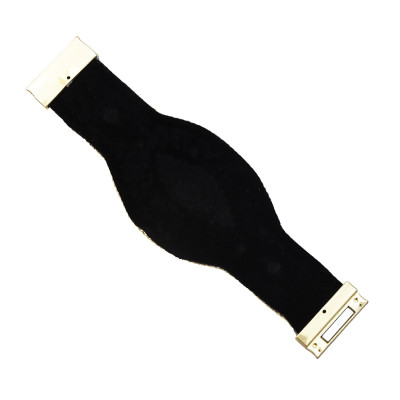 B-0982 Devil's Eye Bracelet Bohemian Rice Bead Bracelet Shiny Wide Jewelry Magnet Link Easy to Wear