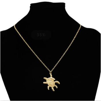 N-7266 4 Styles Women Gold Metal Conch Sea Shell Pendant Necklaces For Girls Party Summer Jewelry