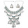 N-7268 3 color Women Jewelry Sets Imitation Pearl Maxi Necklace Earring Set Boho Vintage Jewelry