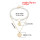 N-7269 FASHION DOUBLE GOLD ALLOY PEARL NECKLACE COIN PENDANT LADIES PARTY JEWELRY