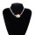 N-7271 * Women Jewelry Sets Shell Pearl Maxi Necklace Earring Set Boho Vintage Jewelry
