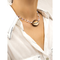 N-7271 * Women Jewelry Sets Shell Pearl Maxi Necklace Earring Set Boho Vintage Jewelry