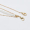 N-7274 Fashion beaded transparent rough alloy necklace shell pendant ladies party jewelry