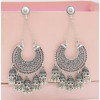 E-5416 Indian Big Gold Silver Bells Long Tassel Jhumka Earrings For Women Wedding Party Jewelry