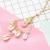 N-7283 3 Color Fashionable Seahorse Shell Turquoise Alloy Necklace  Pendant Party Jewelry