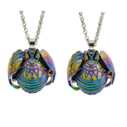 N-7285 Fashion Expanding Necklaces Locket Pendant Chain Necklace Family Put The Photo Frame Box