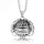 N-7285 Fashion Expanding Necklaces Locket Pendant Chain Necklace Family Put The Photo Frame Box