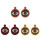 E-5423 Punk beads earrings devil's eye earrings color pendant earrings game peripheral products