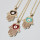N-2796 New Fashion Gold Chain Rhinestone Finger shape Pendant  Unique Necklace For Women Party Jewelry