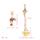 E-5425 Asymmetric Stars Elephant Glass Bottle Fashion Dangle Earrings For Women Wedding Party Jewelry