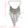 N-3351 N-3344 N-3376 3 Styles Vintage Silver Metal Birds Coin Shape Bib Statement Necklaces for Women Boho Party Jewelry