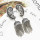 E-5433 Vintage Palace Silver Zamak Hollow Indian Bells Tassel Earrings For Women Jewellry