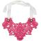N-1636 Collar Bib Necklace Lace Flower Ribbon Collar Women Girl Clothing Accessories