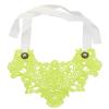 N-1636 Collar Bib Necklace Lace Flower Ribbon Collar Women Girl Clothing Accessories